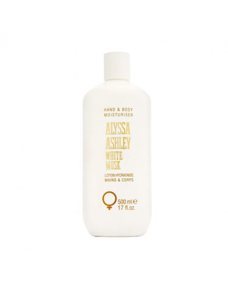 Alyssa Ashley White Musk Lotion Hydratante Mains Et Corps 500ml