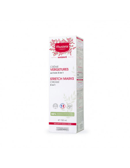 Mustela Cream Prevention Stretch Marks Action 3 In 1 150ml