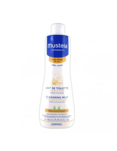 Mustela Lait De Toilette Peau Sèche 750ml Mustela Lait De Toilette Peau Sèche 750ml