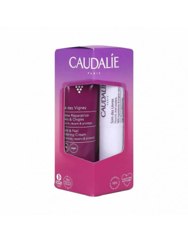 Caudalie Thé Des Vignes Crème Mains et Ongles 30ml + Baume à Lèvre Caudalie Thé Des Vignes Crème Mains et Ongles 30ml + Baume à Lèvre