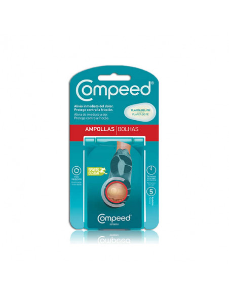 Compeed Pansement Ampoules Plante Du Pied 5 Unités