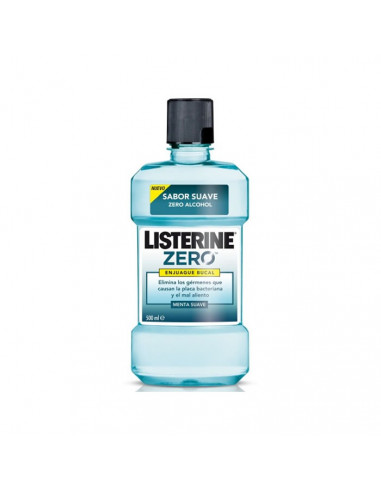 Listerine Zero Alcool Bain De Bouche Menthe Douce 500ml Listerine Zero Alcool Bain De Bouche Menthe Douce 500ml