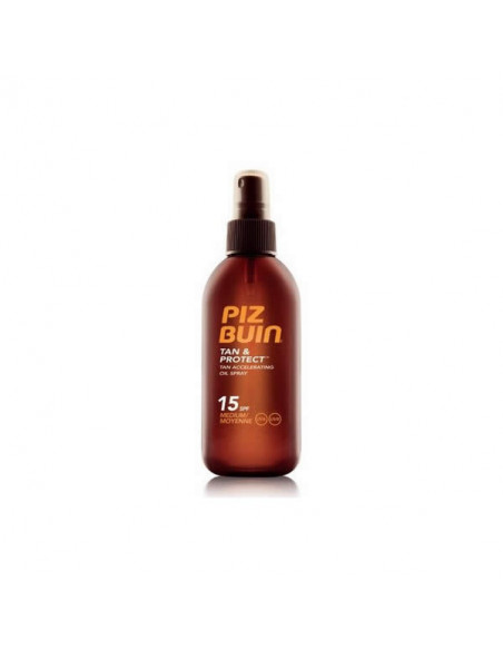 Piz Buin Tan And Protect Tan Accelerating Oil Spray Spf15 150ml