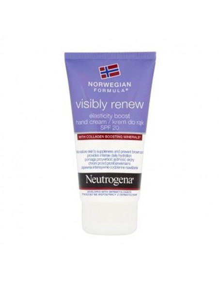 Neutrogena Visibly Renew Elasti-Boost Hand Cream Spf 20 75ml