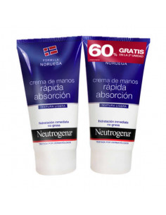 Neutrogena Formula Fast Absorbing Hand 2x75ml