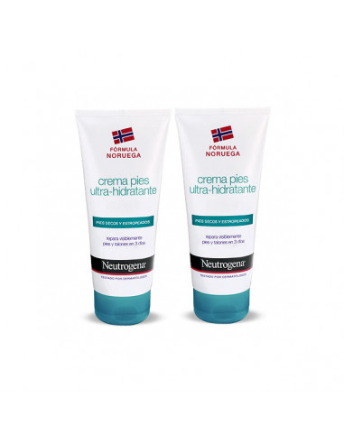Neutrogena Crème Pieds Très Secs Et Abîmés 2x100ml