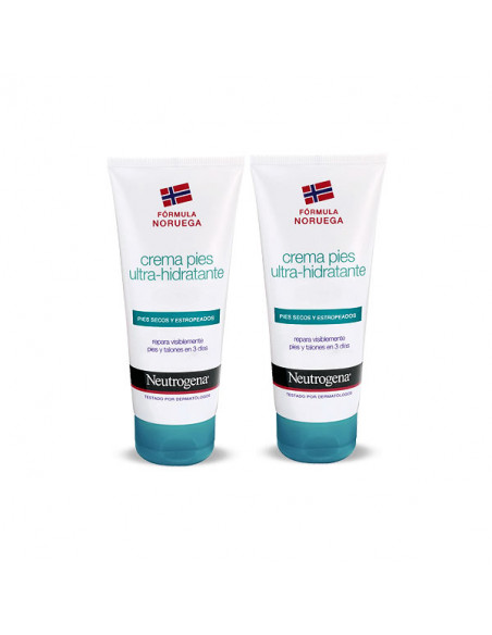 Neutrogena Crème Pieds Très Secs Et Abîmés 2x100ml