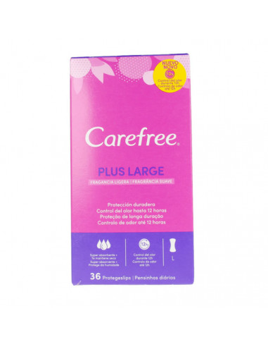 Carefree Plus Large Maxi Protège Slip Maxi 36 Unités