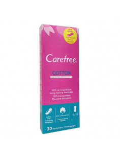 Carefree Slip Cotton 20 Units
