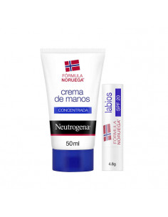Neutrogena Scented Hand Cream 50ml + Lip Care Spf 20 4.8g