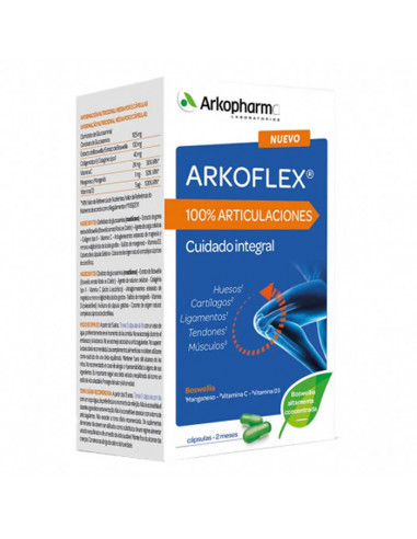 Arkopharma Arkoflex 100% Articulations 60 Capsules Arkopharma Arkoflex 100% Articulations 60 Capsules
