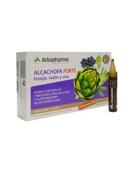 Arkopharma Arkofluido Artichaut Forte 20 Ampoules