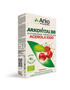 Arkopharma Arkovital Acerola 1000 Vitamine C 30 Comprimés