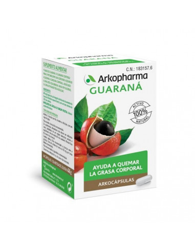 Arkopharma Guarana Arkocapsulas 84 Capsules Arkopharma Guarana Arkocapsulas 84 Capsules