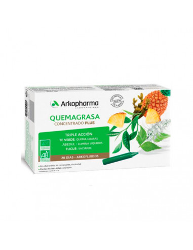 Arkopharma Fat Burner 20 Ampoules Arkopharma Fat Burner 20 Ampoules