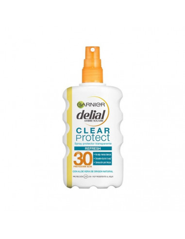 Delial Clear Protect Spray Protecteur Transparent Spf30 200ml