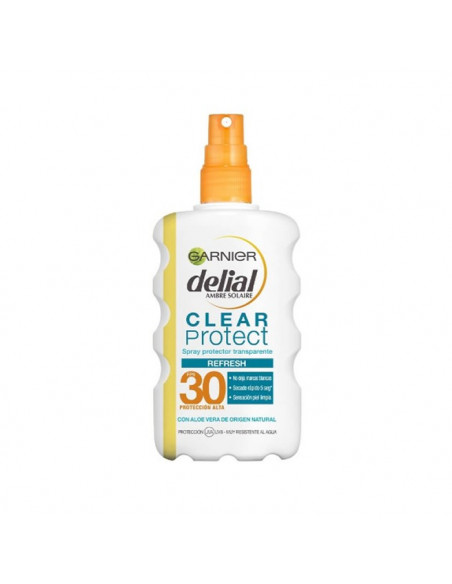 Delial Clear Protect Spray Protecteur Transparent Spf30 200ml