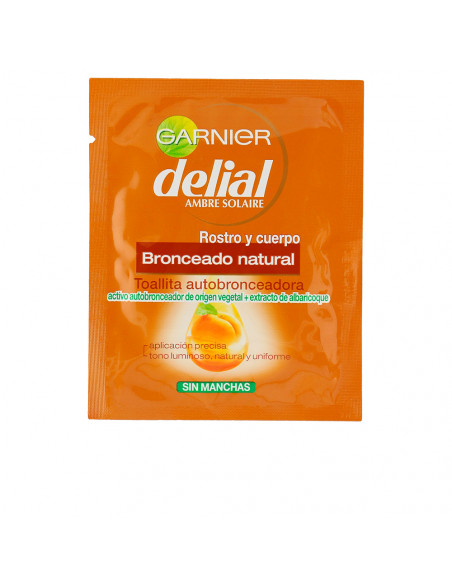 Delial Bronzage Naturel Lingettes Autobronzantes Visage Et Corps