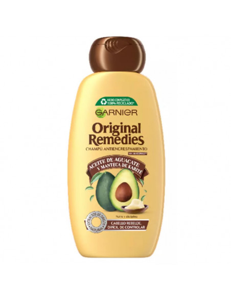 Garnier Original Remedies Shampooing Avocat Et Karité 600ml