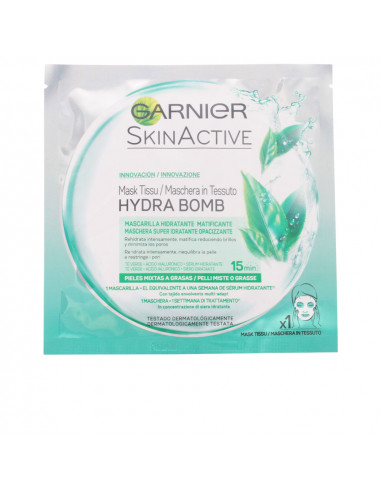 Garnier Skinactive Hydrabomb Matifying Masque facial hydratant Garnier Skinactive Hydrabomb Matifying Masque facial hydratant