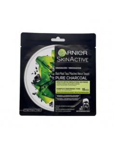 Garnier SkinActive Black Mask Tissu Pure Charcoal 1 Unit