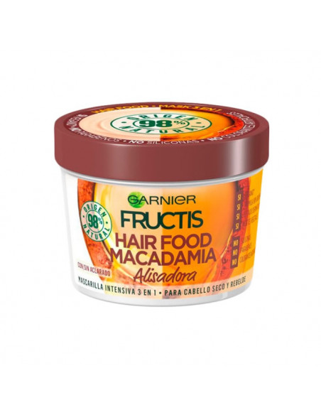 Garnier Fructis Hair Food Macadamia Masque Lissant 390ml