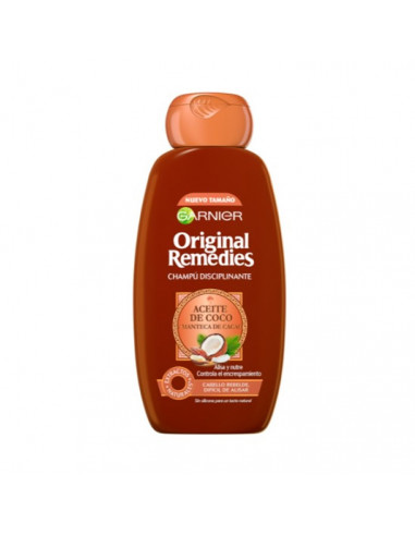 Garnier Original Remedies Shampooing Huile De Coco Et Cacao 300ml
