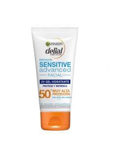 Delial Uv Moisturizing Gel Sensitive Advanced Ip50 50ml