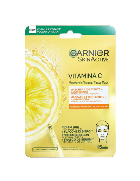 Garnier SkinActive Vitamina C Moisturising and Illuminating Mask 1 Uni