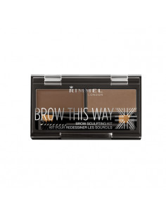 Rimmel Brow This Way Eyebrow Sculpting Kit 002 Mid Brown