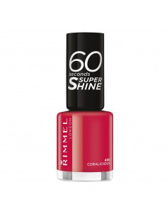 Rimmel London 60 Seconds Super Shine Nail Lacquer 430 Coralicious