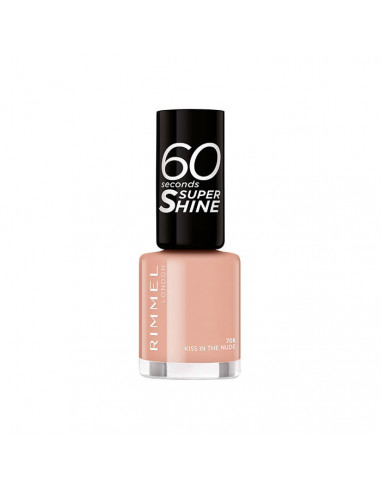 Rimmel 60 Seconds Super Shine 708 Kiss In The Nude