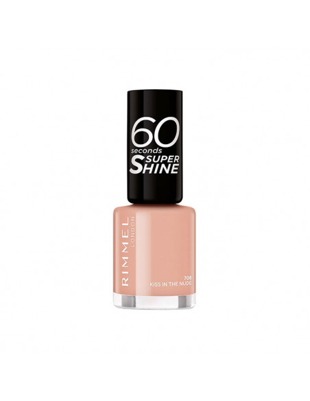 Rimmel 60 Seconds Super Shine 708 Kiss In The Nude