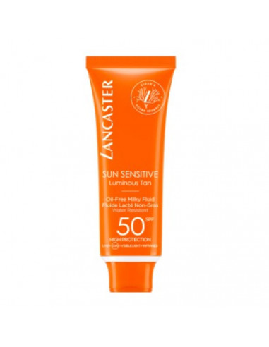 Lancaster Sun Sensitive Luminous Tan Oil-Free Milky Fluid Spf50 50ml