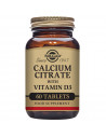Solgar Citrate de Calcium avec Vitamine D3 60 Comprimés