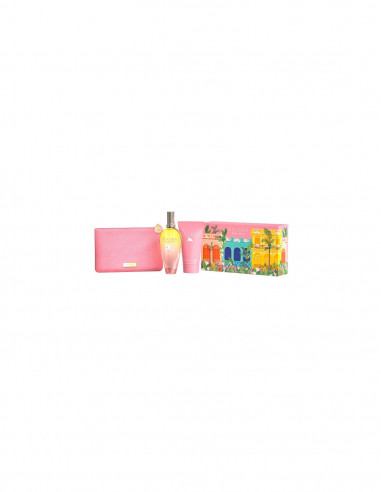 Set Escada Brisa Cubana Edt 100ml Body 100ml Neceser@ Set Escada Brisa Cubana Edt 100ml Body 100ml Neceser@