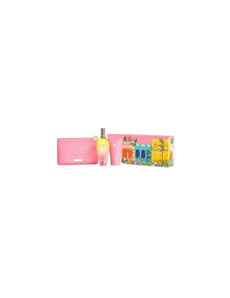 Set Escada Brisa Cubana Edt 100ml Body 100ml Neceser@