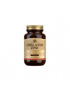 Solgar Chelated Zinc Tablets - Pack of 100