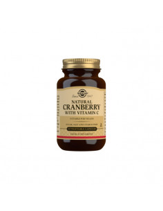 Solgar Natural Cranberry With Vitamin C Vegetable Capsules - Pack of 6