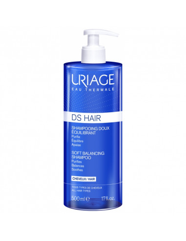 Uriage D.S. Shampooing Régulateur Doux 500ml Uriage D.S. Shampooing Régulateur Doux 500ml