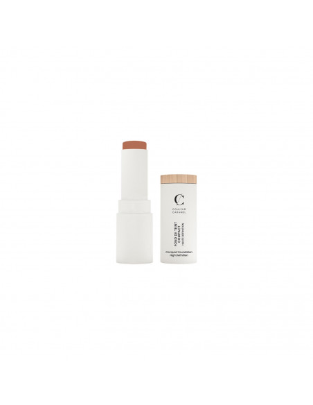 Couleur Caramel Compact Base 15 Dark Beige 1un