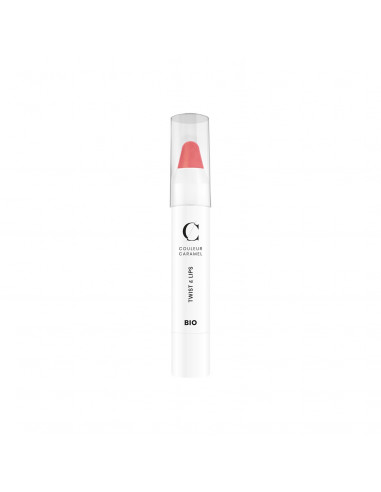 Couleur Caramel Twist y Lips Barra De Labios 408 Pearly Pink 1un
