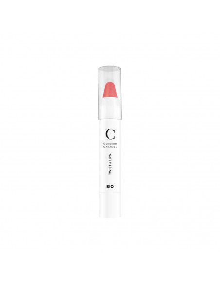 Couleur Caramel Twist y Lips Barra De Labios 408 Pearly Pink 1un