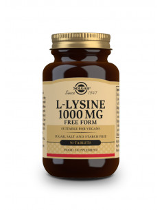 Solgar L-Lisina 1000mg 50 Tablets