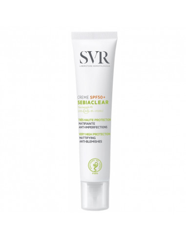 Svr Sebiaclear Crème Spf50 40ml Svr Sebiaclear Crème Spf50 40ml