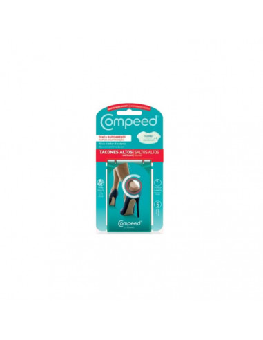 Compeed Ampoules Talons Hauts 5 Unités Compeed Ampoules Talons Hauts 5 Unités