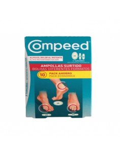 Compeed Blisters Paquet mixte de 10 unités