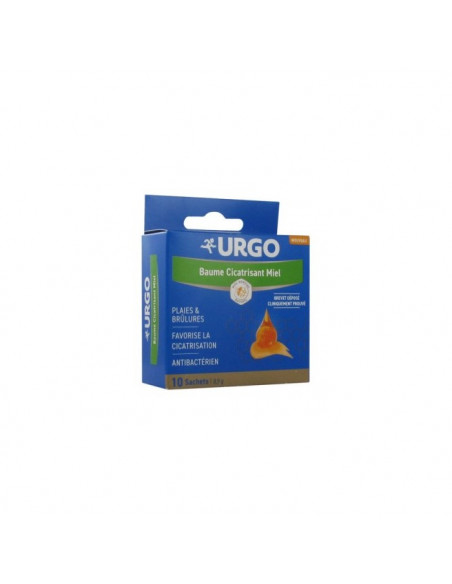 Urgo Enveloppes De Crème De Soin Au Miel 10