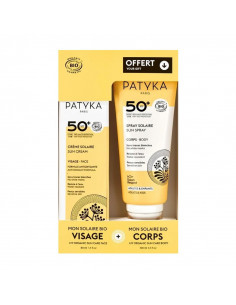 Patyka Pack Crème Solaire 50+ 40ml/Spray Solaire 50+ 100ml
