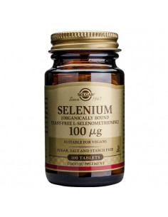 Solgar Selenium 100µg 100 Comprimés